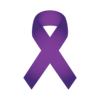 Purple Domestic Violence Awareness Ribbon