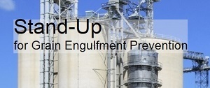 Stand-up for Grain Engulfment Safety