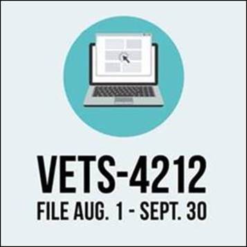 VETS-4212 Filing Season Open