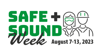 safe + Sound week logo