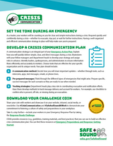 crisis communication