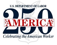 USDOL America 250 Logo