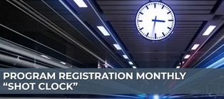 OA Program Registration Monthly "Shot Clock" Website Image