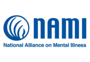 National Alliance on Mental Illness logo.