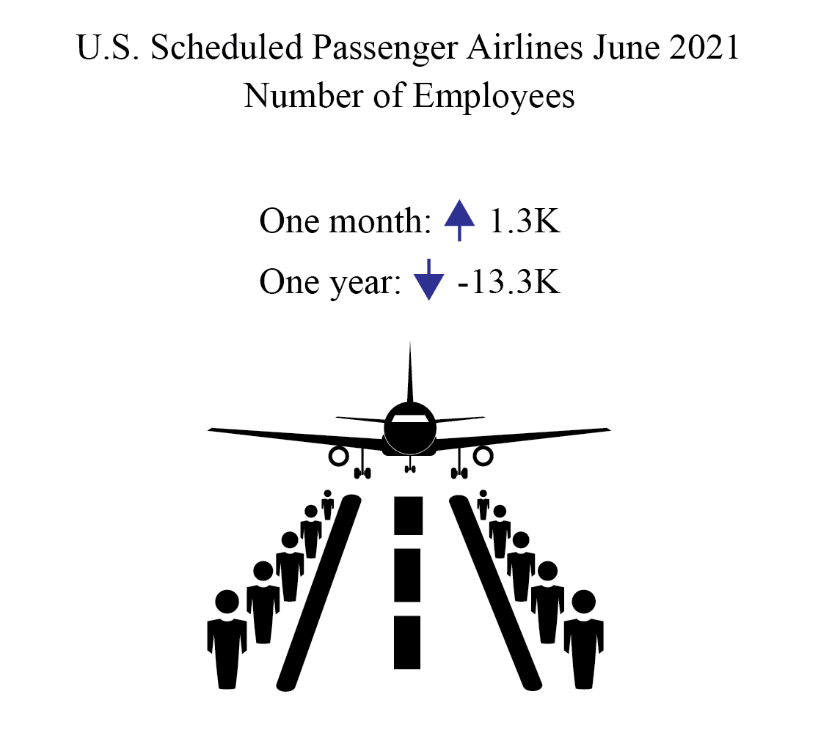 U.S. Scheduled Passenger Airlines Infographic 