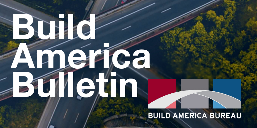 Build America banner