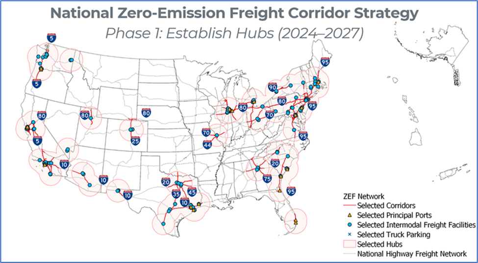 Zero Emissions Freight Corridors