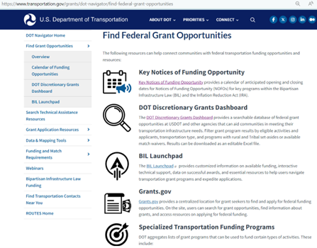 Latest Updates from USDOT