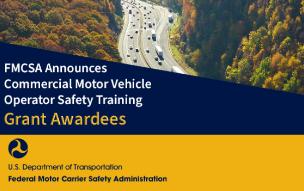 FMCSA Safety Training Grant Awardees