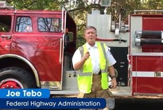 Photo of FHWA's Joe Tebo. Link to two-minute video explaining "Why Next-Generation TIM.“