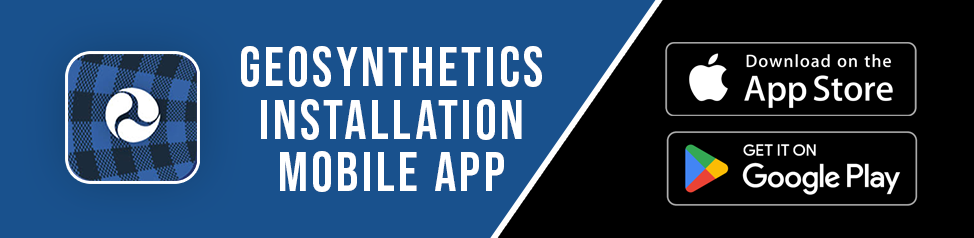 Geosynthetics with apps