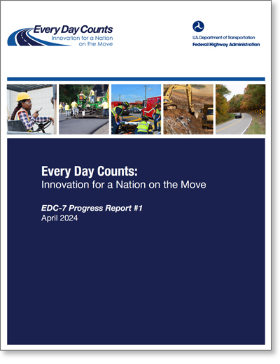 EDC-7 Progress Report 1, cover design