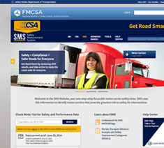 Safety Measurement System Homepage