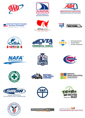 Our Roads, Our Safety Partners Logos