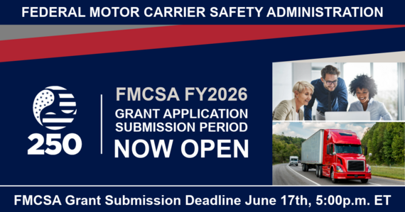FMCSA Grant Submission Period Now Open
