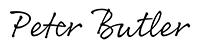 Peter Butler Signature