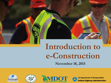 Intro to e-Construction
