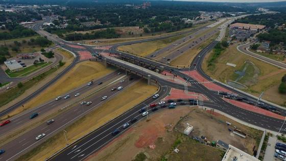 Colorado's new Diverging Diamond Interchange