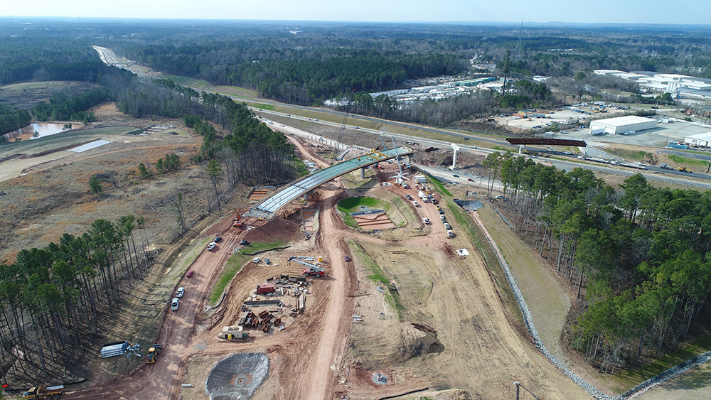 Using UAS in North Carolina construction project.