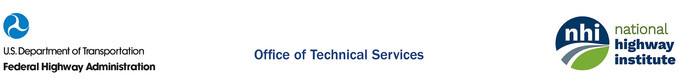 FHWA, OTS, NHI Logos