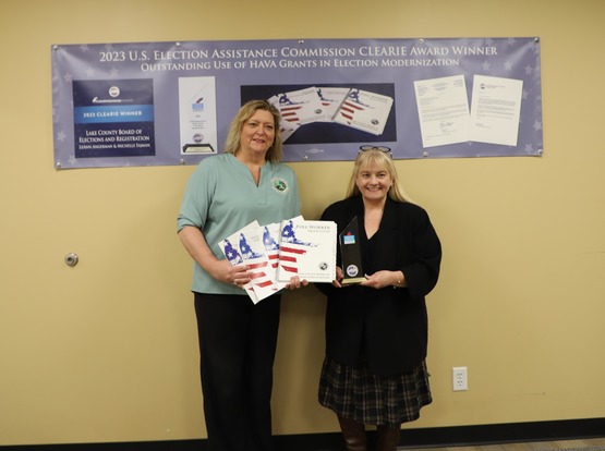 Lake County Board of Elections and Registration, Indiana, 2023 Clearie Award Winner