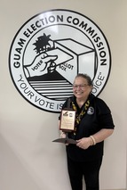 Photo of Maria Pangelinan, Executive Director, Guam Election Commission