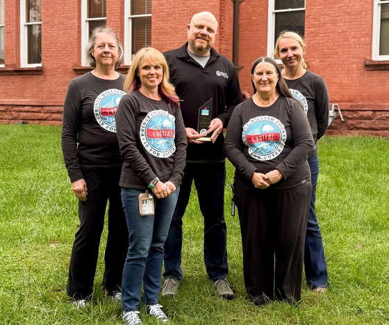 Staff from the Prince William County Office of Elections, VA
