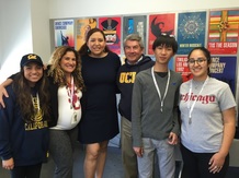 Alejandra Ceja at College Signing Day in Los Angeles, CA. 