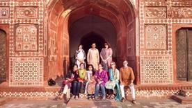 Students on Urdu langauge program in Pakistan through AIPS