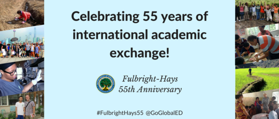 Banner Image - Fulbright-Hays 55th Anniversary