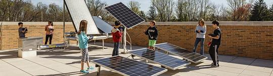 Discovery Elementary Solar panels