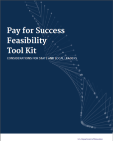 Pay For Success Toolkit cover page