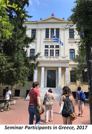 Seminar Participants in Greece, 2017