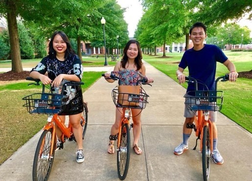 Troy University SPIN bike and scooter share program