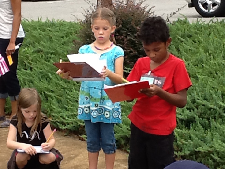 Dutch Fork Elementary School outdoor learning