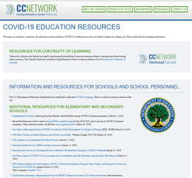 Comp Center Network COVID-19 Resource Site