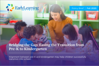 Download: Bridging the Gap: Easing the Transition from Pre-K to Kindergarten (PDF)