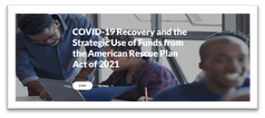 COVID recovery and ARP funds graphic