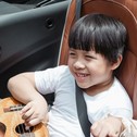 kid in a car