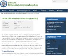 OIE Formula Grant screenshot