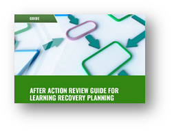 After Action Review Guide for Learning Recovery Planning coverpage