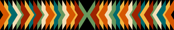 OIE banner colorful chevon design