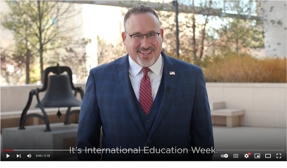 IEW 2022 Video Message from Secretary of Education Miguel Cardona