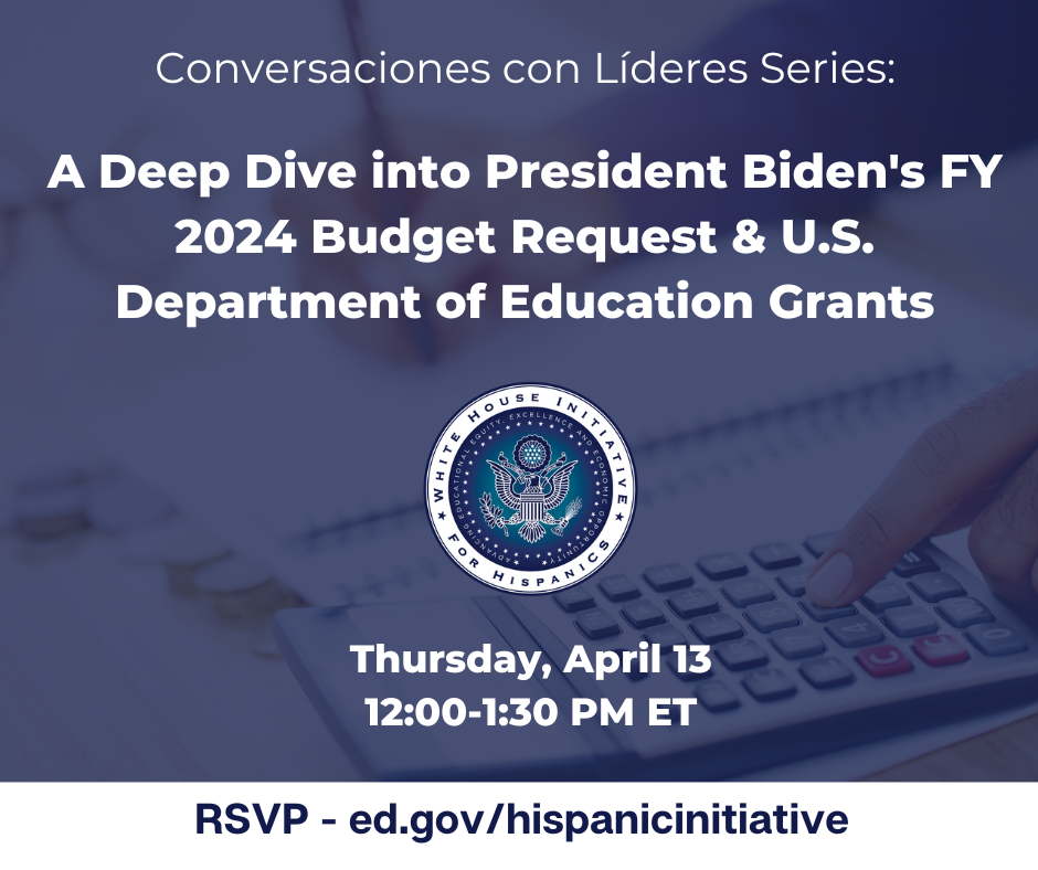You’re Invited Th. 4/13 Zoom on Education Grants & President Biden’s