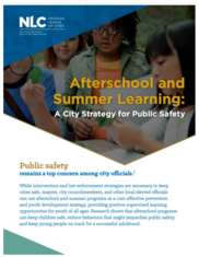 Afterschool and Summer Learning: A City Strategy for Public Safety 