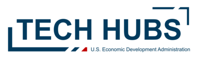 Tech Hubs Logo_Blue Horizontal