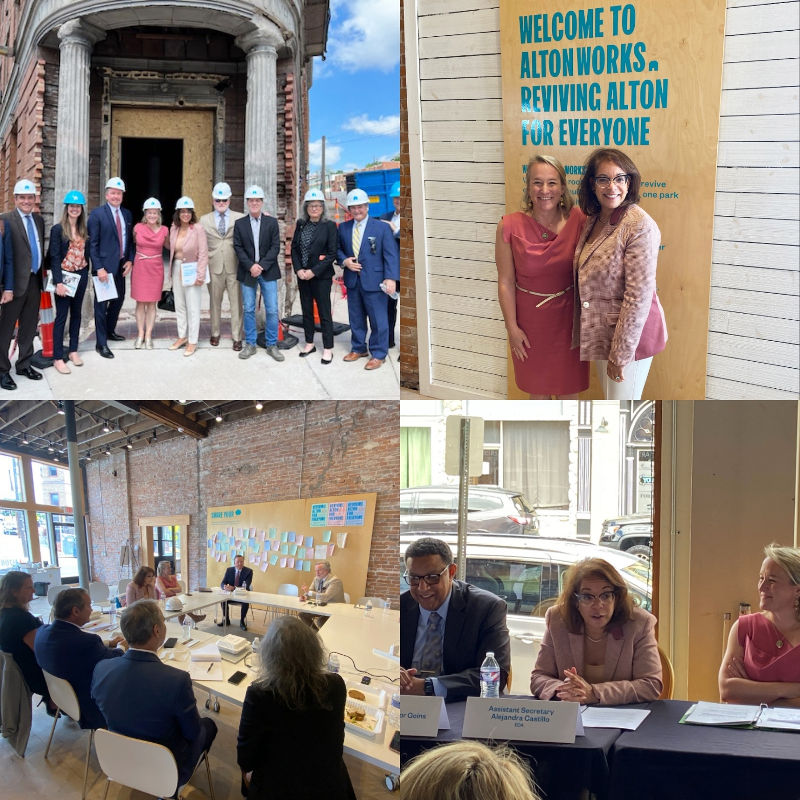 Assistant Secretary Alejandra Castillo Visits Alton, Illinois