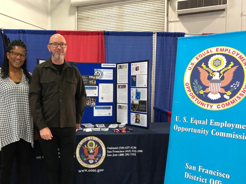 EEOC Outreach Booth at DeafNation Expo - Pleasanton, CA