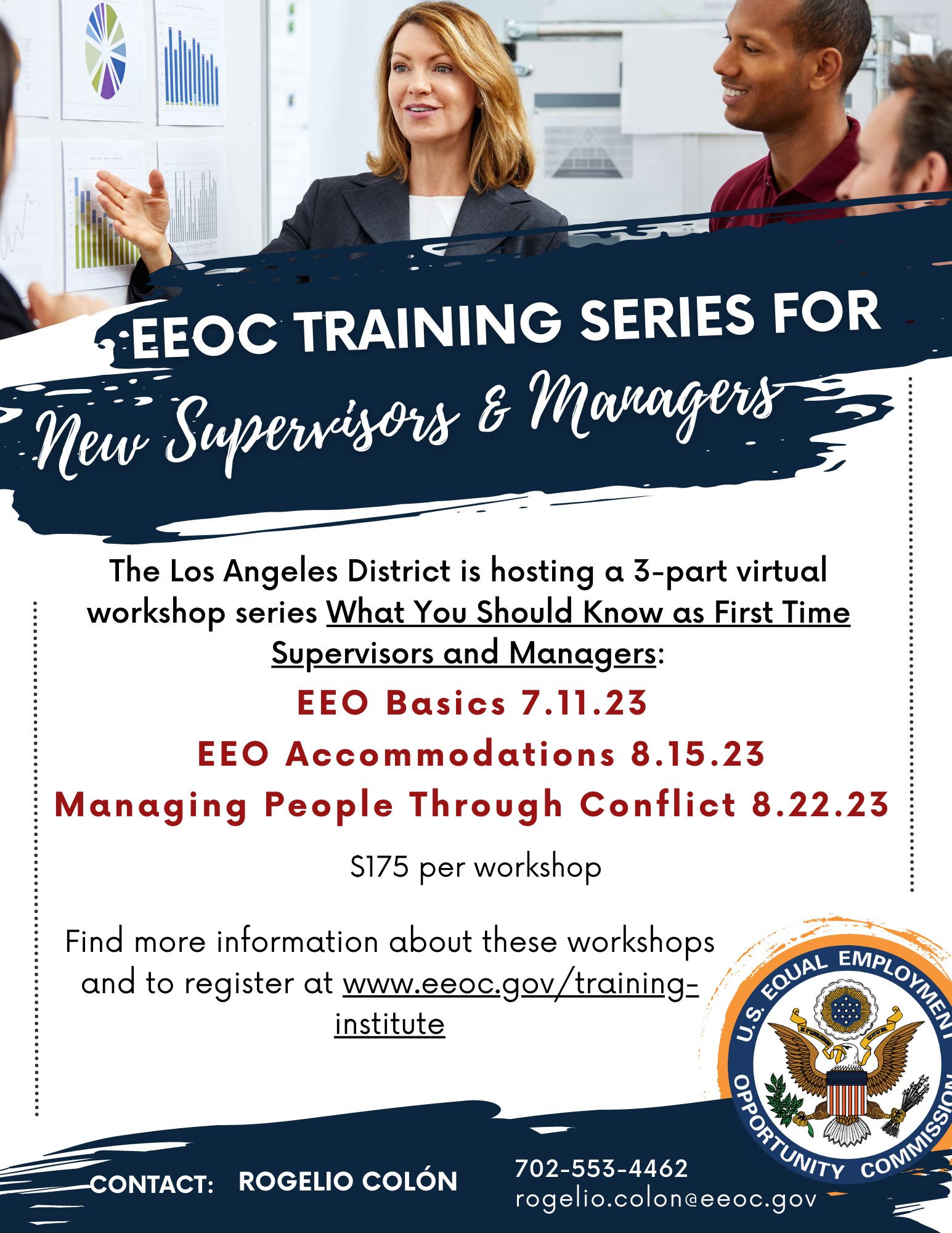 EEOC Training Series for New Supervisors Enroll today!