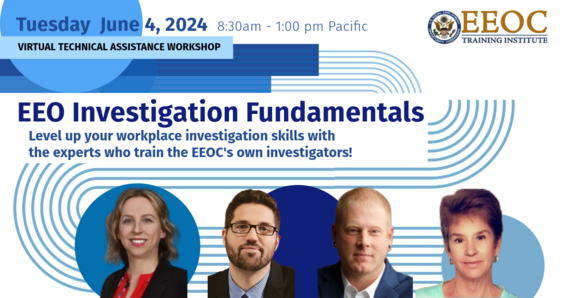 Tue 6.4.24 EEO Investigation Fundamentals